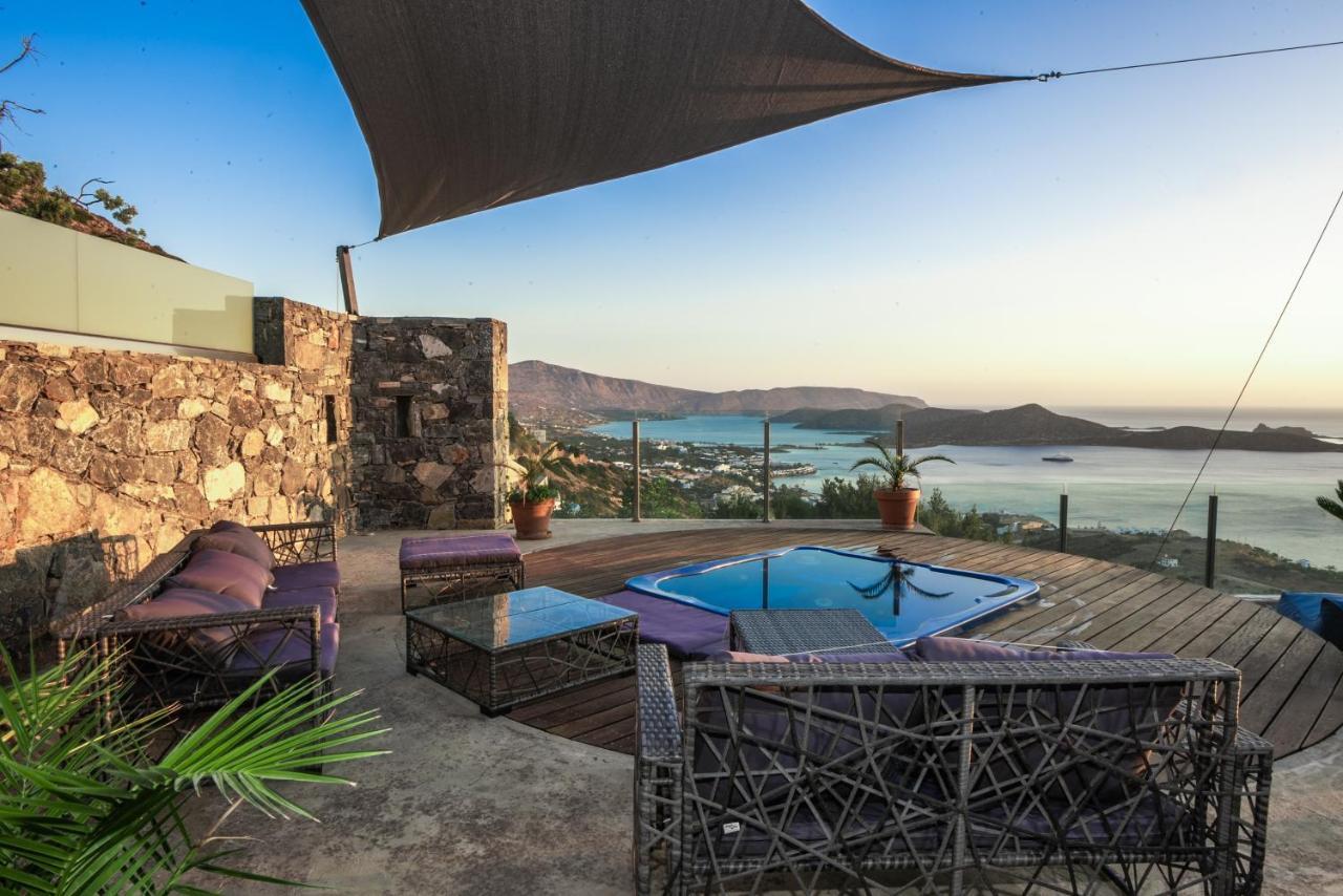 Adrakos Apartments (Adults Only) Elounda Eksteriør bilde