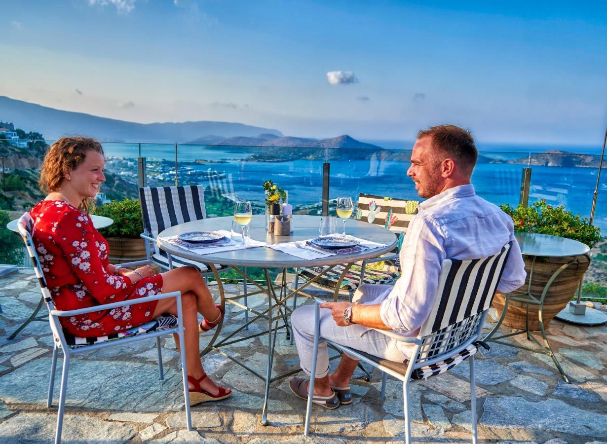 Adrakos Apartments (Adults Only) Elounda Eksteriør bilde