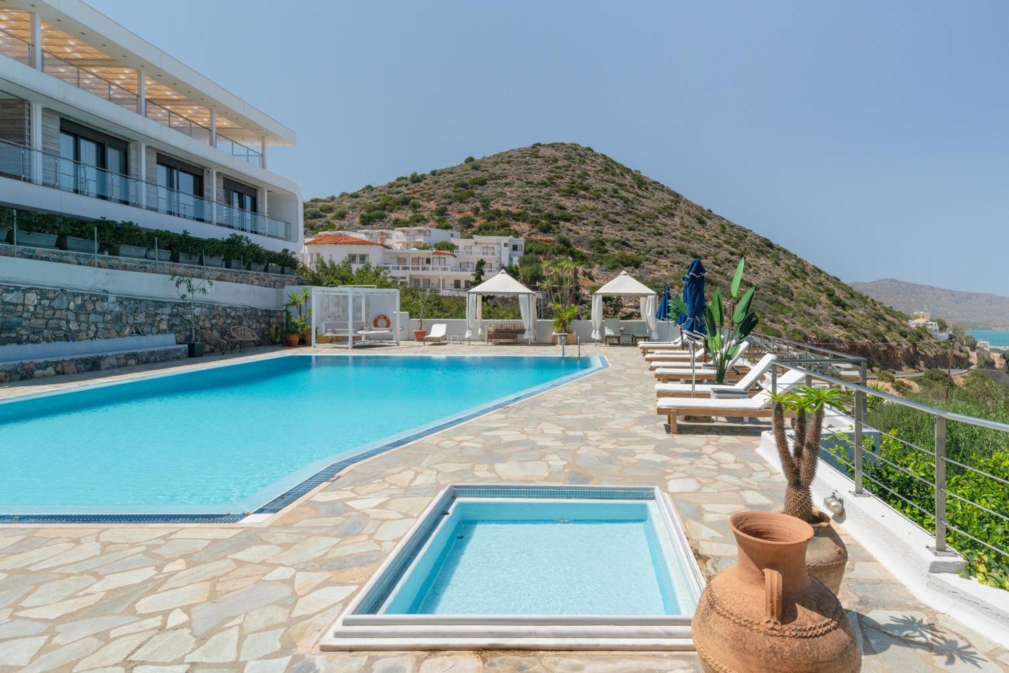 Adrakos Apartments (Adults Only) Elounda Eksteriør bilde