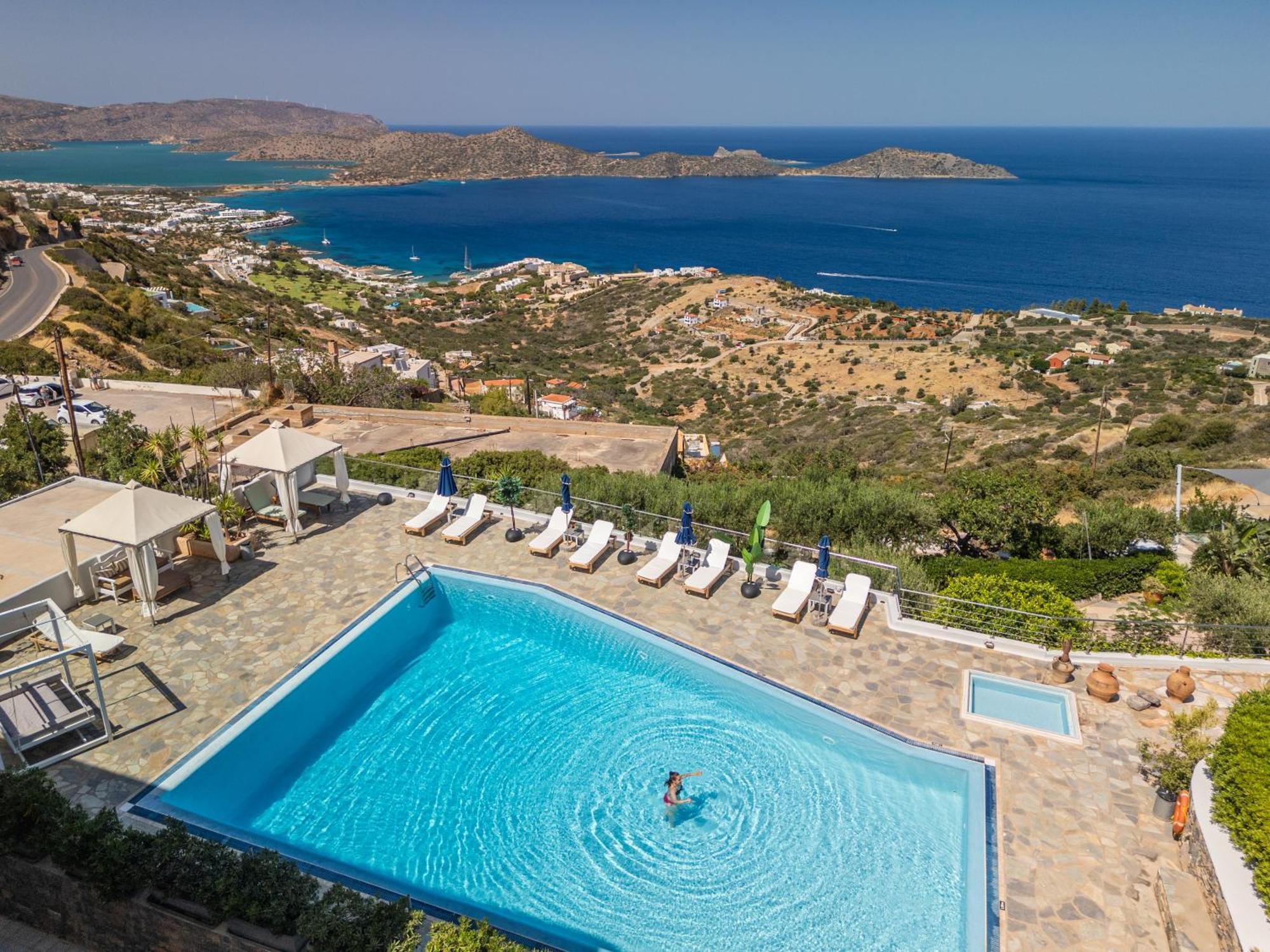 Adrakos Apartments (Adults Only) Elounda Eksteriør bilde